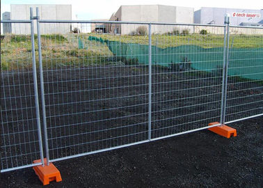 Painéis provisórios seguros anticorrosivos da cerca do metal para o canteiro de obras