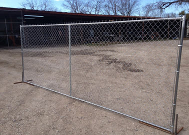 Painel provisório 60X60mm da barreira da cerca do elo de corrente para o canteiro de obras