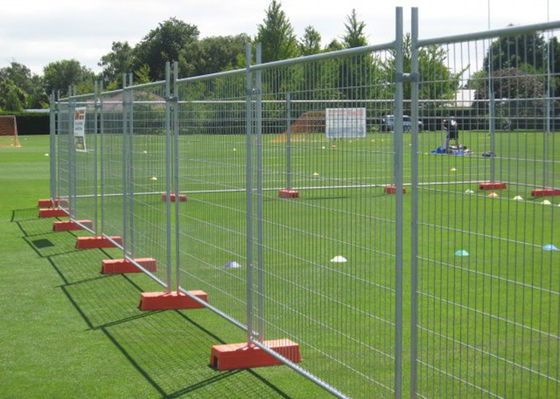 Medidor 0.9x2.0 de cerco provisório de aço removível da segurança montado facilmente