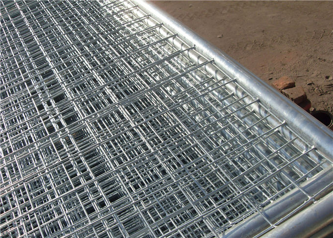 cerco provisório personalizado da segurança durável diferente de Austrália dos tamanhos montado facilmente galvanizado ou pvc revestido